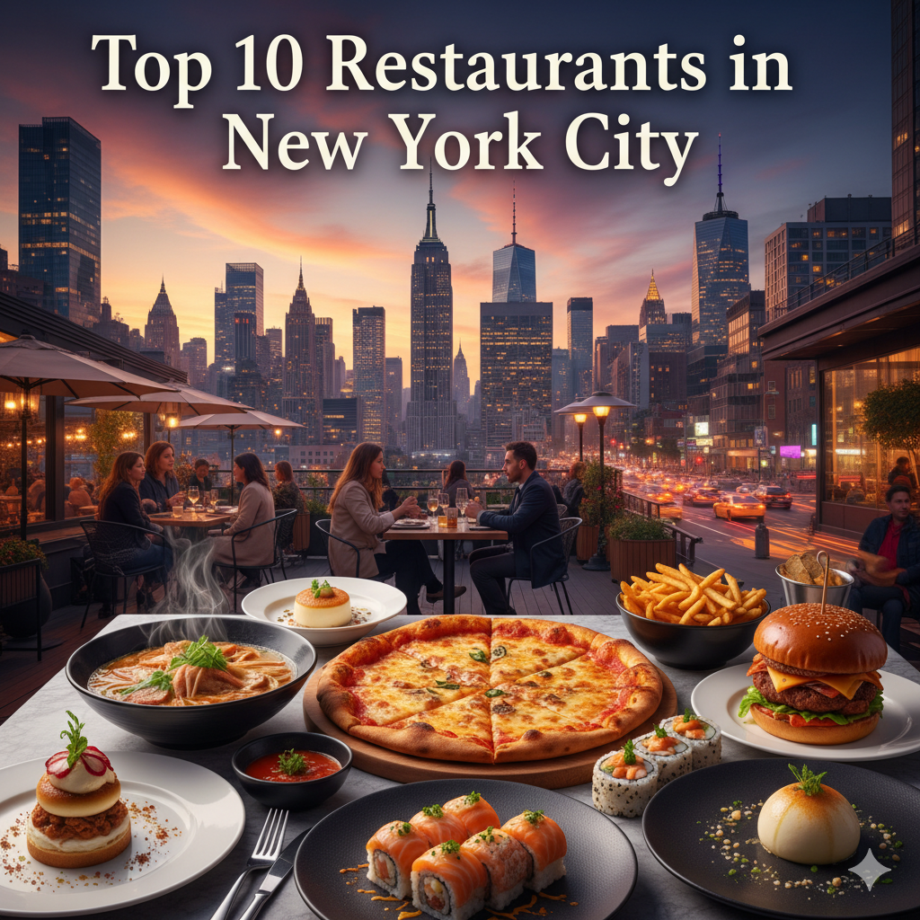 Top 10 Restaurants in New York City (Dining Guide)