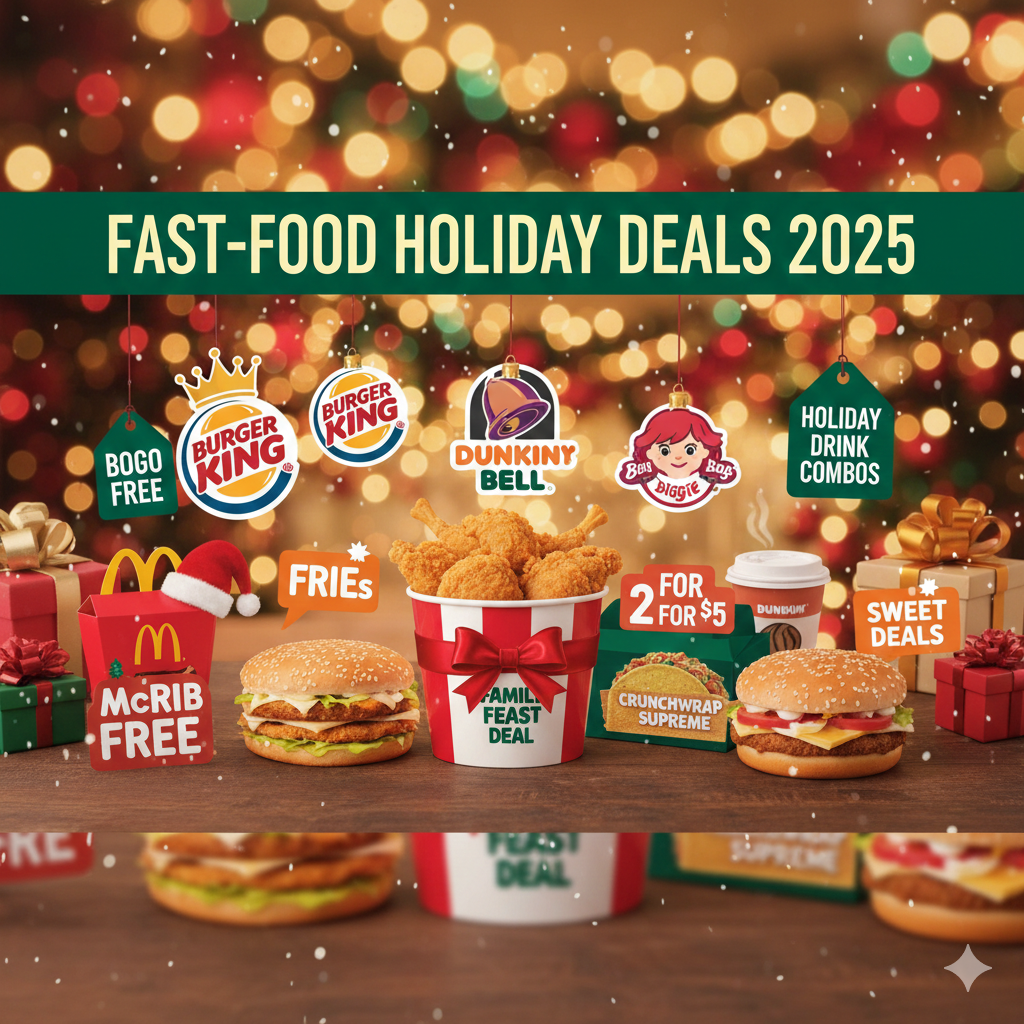 Fast Food Holiday Deals 2025
